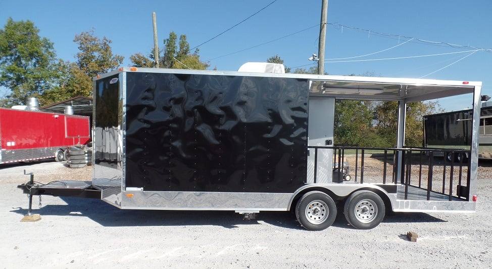 370-8.5-x-20-concession-bbq-food-event-catering-trailer-14.jpg 8.5' x 20' Concession BBQ Food Event Catering Trailer