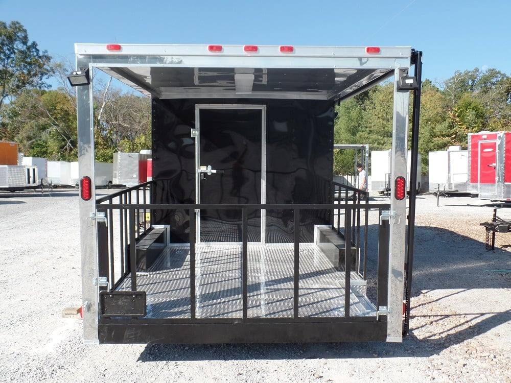 370-8.5-x-20-concession-bbq-food-event-catering-trailer-4.jpg 8.5' x 20' Concession BBQ Food Event Catering Trailer
