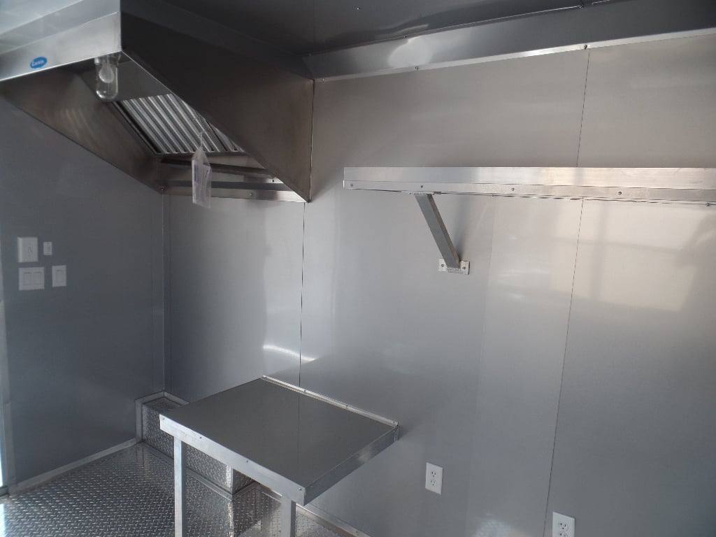 373-8.5-x-20-concession-bbq-food-trailer-yellow-event-catering-22.jpg 8.5' x 20' Concession BBQ Food Trailer Yellow Event Catering