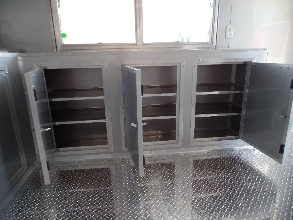 373-8.5-x-20-concession-bbq-food-trailer-yellow-event-catering-3.jpg 8.5' x 20' Concession BBQ Food Trailer Yellow Event Catering