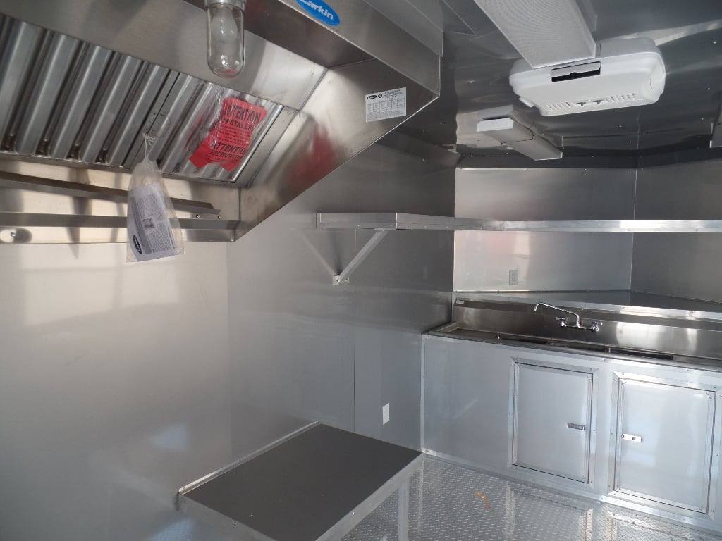 373-8.5-x-20-concession-bbq-food-trailer-yellow-event-catering-8.jpg 8.5' x 20' Concession BBQ Food Trailer Yellow Event Catering