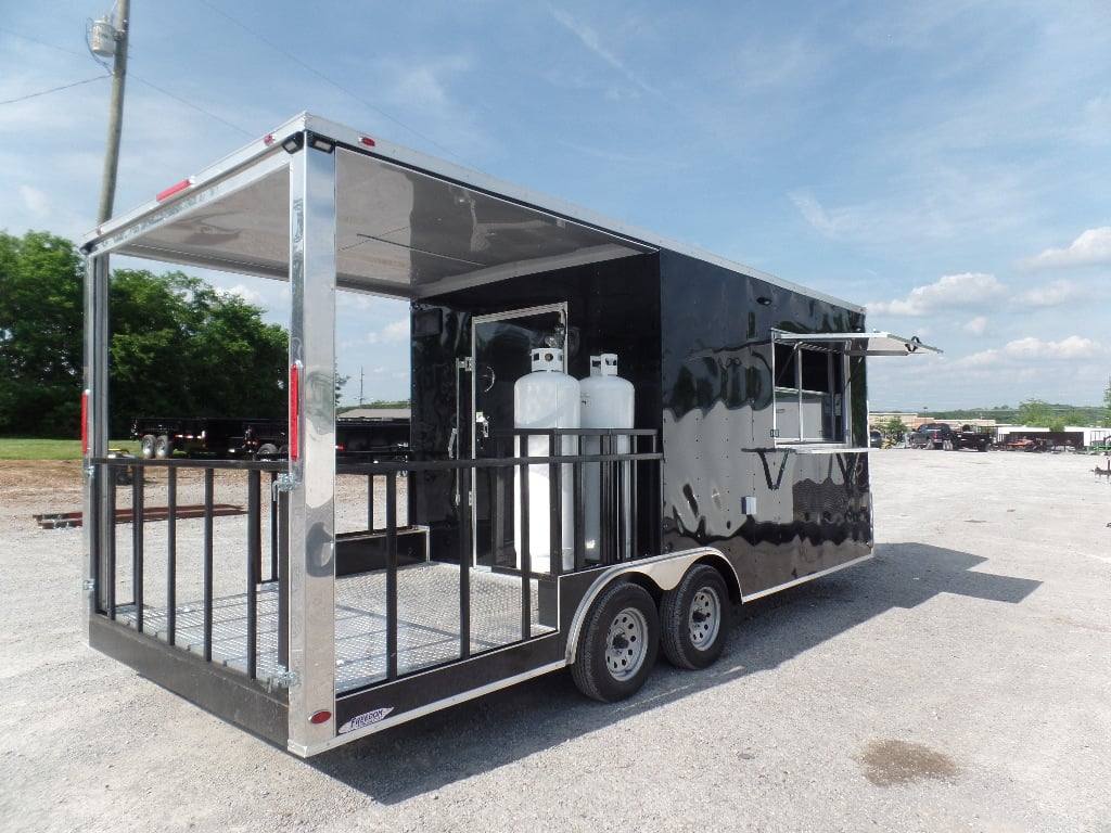 376-8.5-x-20-concession-food-catering-vending-trailer-1.jpg 8.5' x 20' Concession Food Catering Vending Trailer