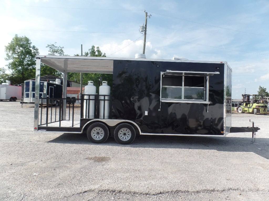 377-8.5-x-20-concession-food-catering-vending-trailer-with-appliances-1.jpg 8.5' x 20' Concession Food Catering Vending Trailer With Appliances