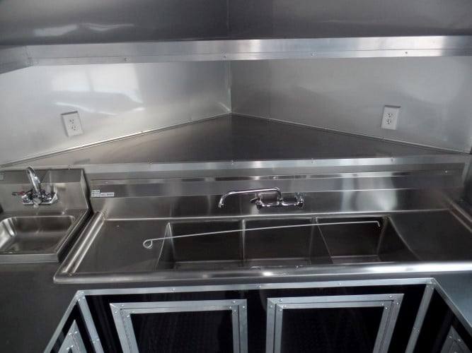 381-8.5-x-20-concession-food-trailer-black-bbq-event-catering-24.jpg 8.5' x 20' Concession Food Trailer Black BBQ Event Catering