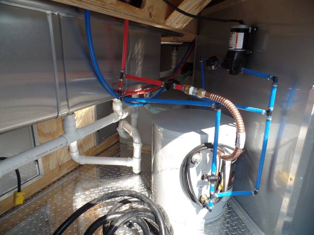 382-8.5-x-20-concession-food-trailer-black-bbq-event-catering-10.jpg 8.5' x 20' Concession Food Trailer Black BBQ Event Catering