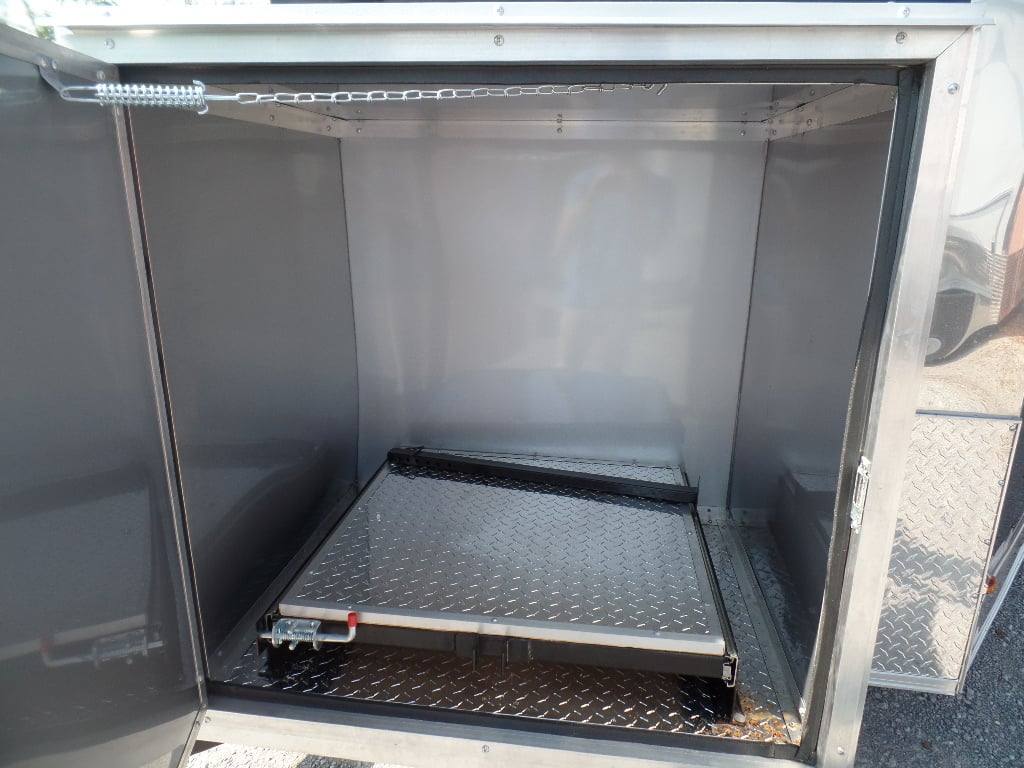 382-8.5-x-20-concession-food-trailer-black-bbq-event-catering-18.jpg 8.5' x 20' Concession Food Trailer Black BBQ Event Catering
