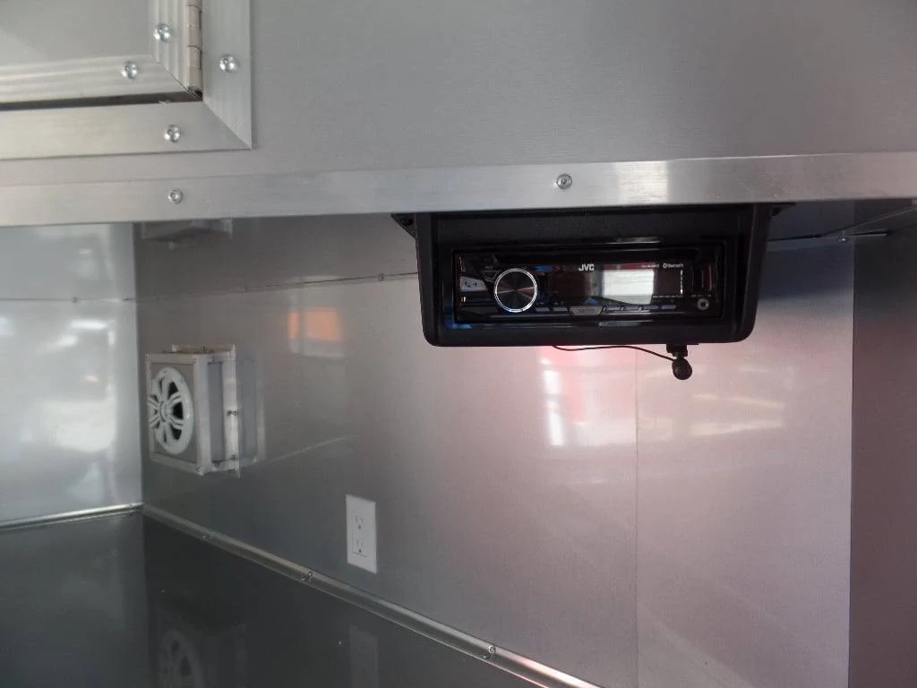 382-8.5-x-20-concession-food-trailer-black-bbq-event-catering-2.webp 8.5' x 20' Concession Food Trailer Black BBQ Event Catering