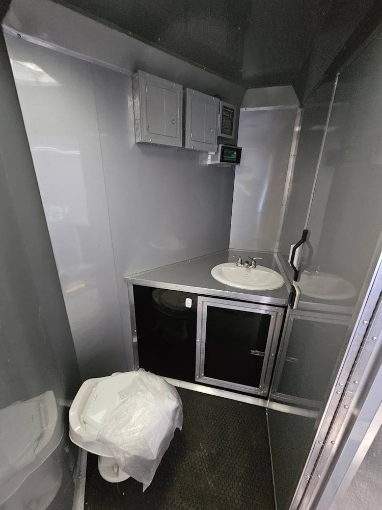 383-8.5-x-20-concession-food-trailer-black-coffee-event-15.jpg 8.5' X 20' Concession Food Trailer Black Coffee Event