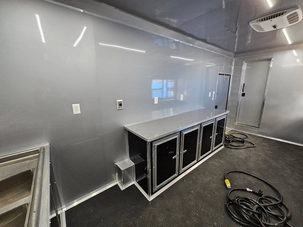 383-8.5-x-20-concession-food-trailer-black-coffee-event-25.jpg 8.5' X 20' Concession Food Trailer Black Coffee Event