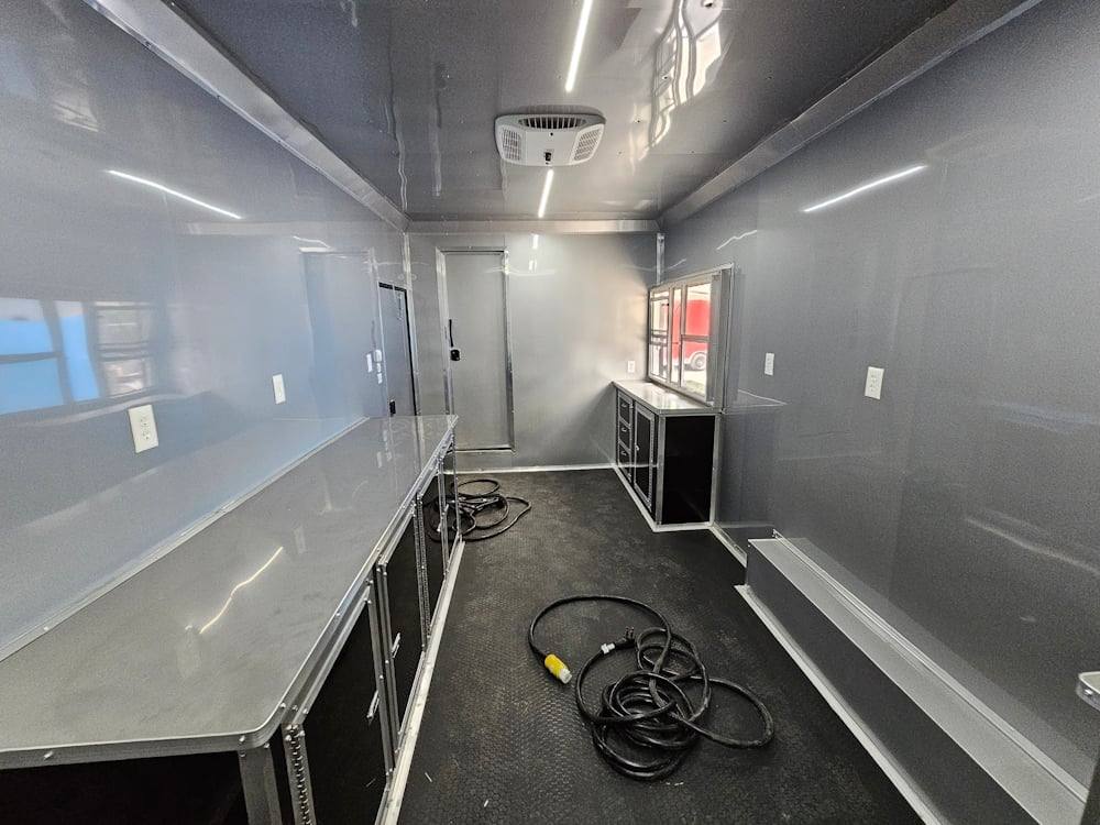 383-8.5-x-20-concession-food-trailer-black-coffee-event-27.jpg 8.5' X 20' Concession Food Trailer Black Coffee Event