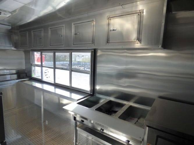 384-8.5-x-20-concession-food-trailer-black-event-catering-34.jpg 8.5' x 20' Concession Food Trailer Black Event Catering