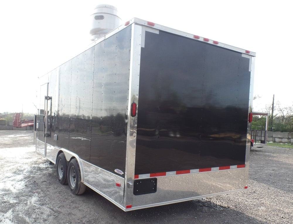 385-8.5-x-20-concession-food-trailer-black-event-catering-11.jpg 8.5' x 20' Concession Food Trailer Black Event Catering