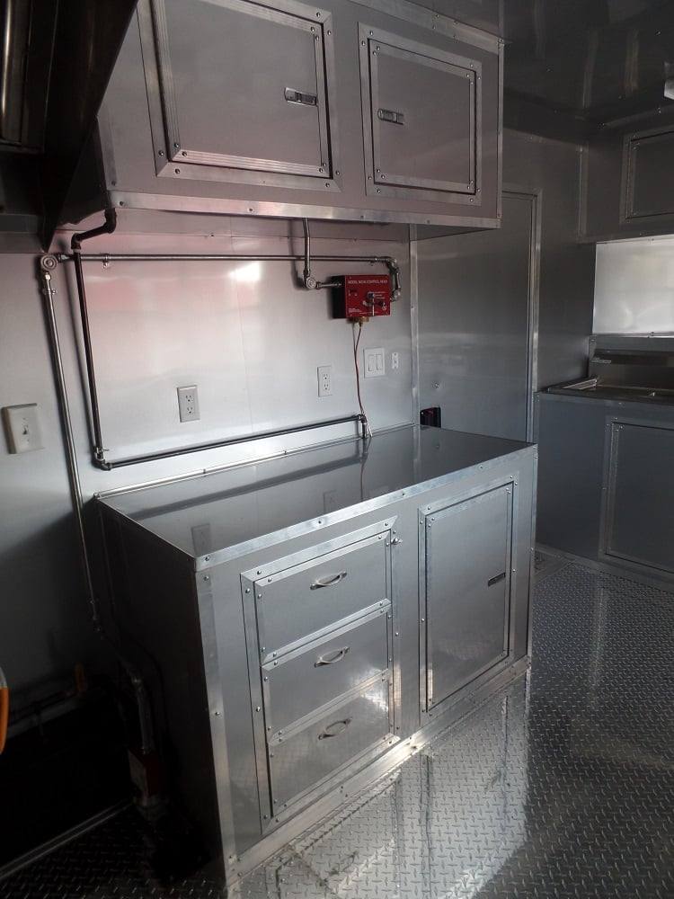 385-8.5-x-20-concession-food-trailer-black-event-catering-17.jpg 8.5' x 20' Concession Food Trailer Black Event Catering