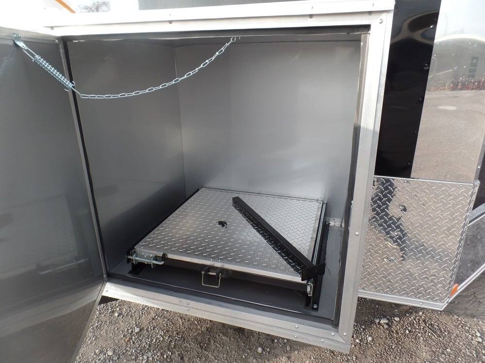 385-8.5-x-20-concession-food-trailer-black-event-catering-22.jpg 8.5' x 20' Concession Food Trailer Black Event Catering
