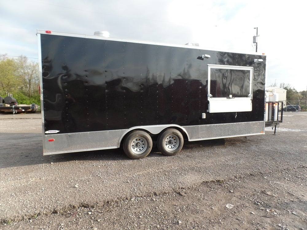385-8.5-x-20-concession-food-trailer-black-event-catering-24.jpg 8.5' x 20' Concession Food Trailer Black Event Catering