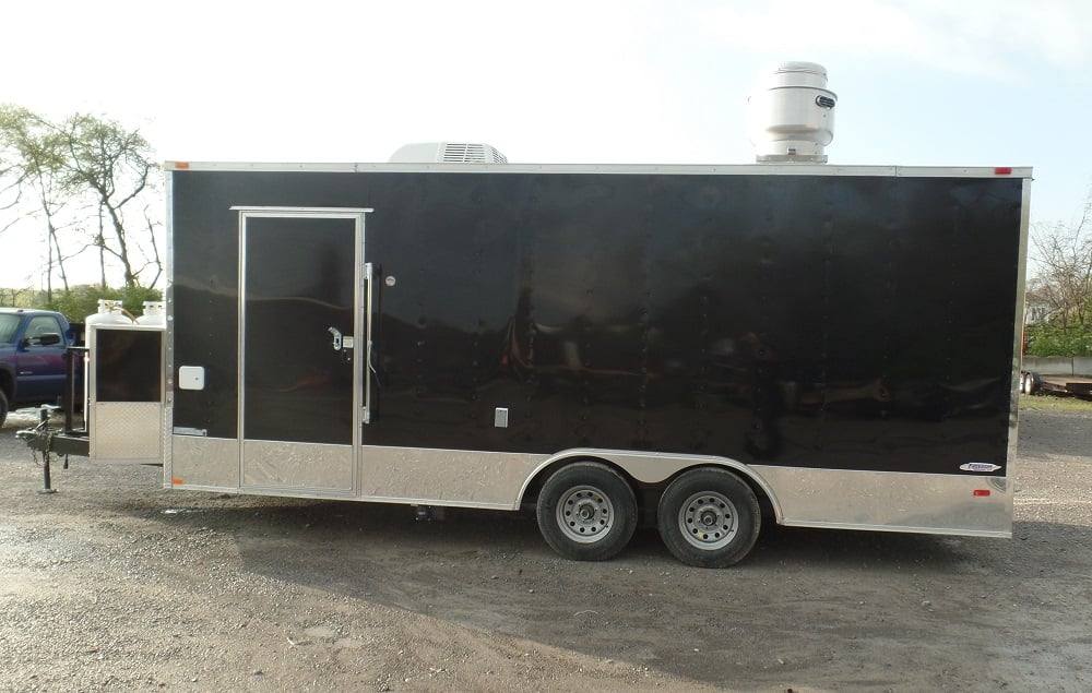 385-8.5-x-20-concession-food-trailer-black-event-catering-26.jpg 8.5' x 20' Concession Food Trailer Black Event Catering