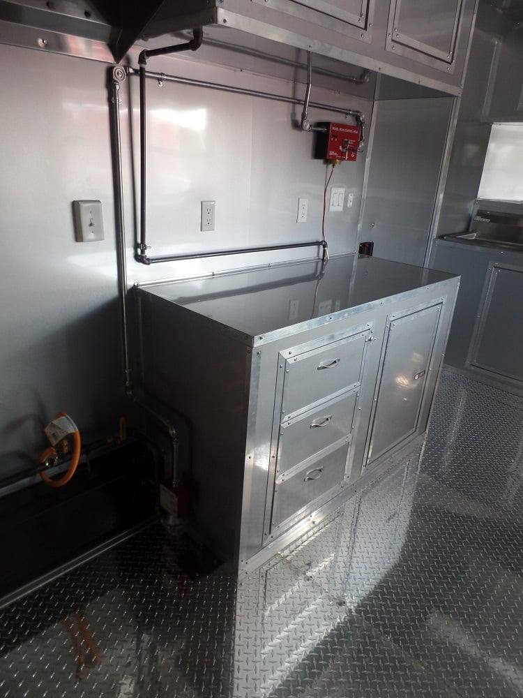 385-8.5-x-20-concession-food-trailer-black-event-catering-4.jpg 8.5' x 20' Concession Food Trailer Black Event Catering
