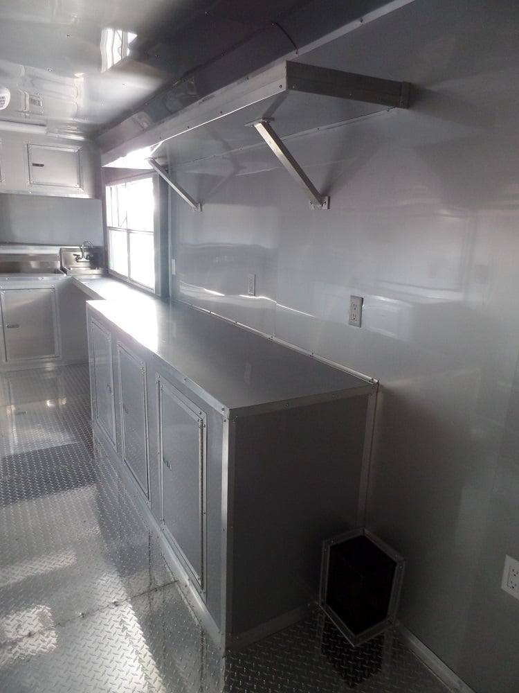 385-8.5-x-20-concession-food-trailer-black-event-catering-7.jpg 8.5' x 20' Concession Food Trailer Black Event Catering
