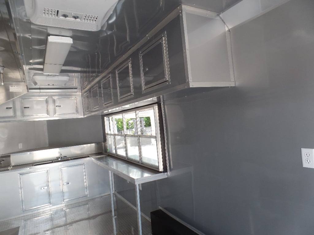 386-8.5-x-20-concession-food-trailer-black-event-catering-10.jpg 8.5' x 20' Concession Food Trailer Black Event Catering