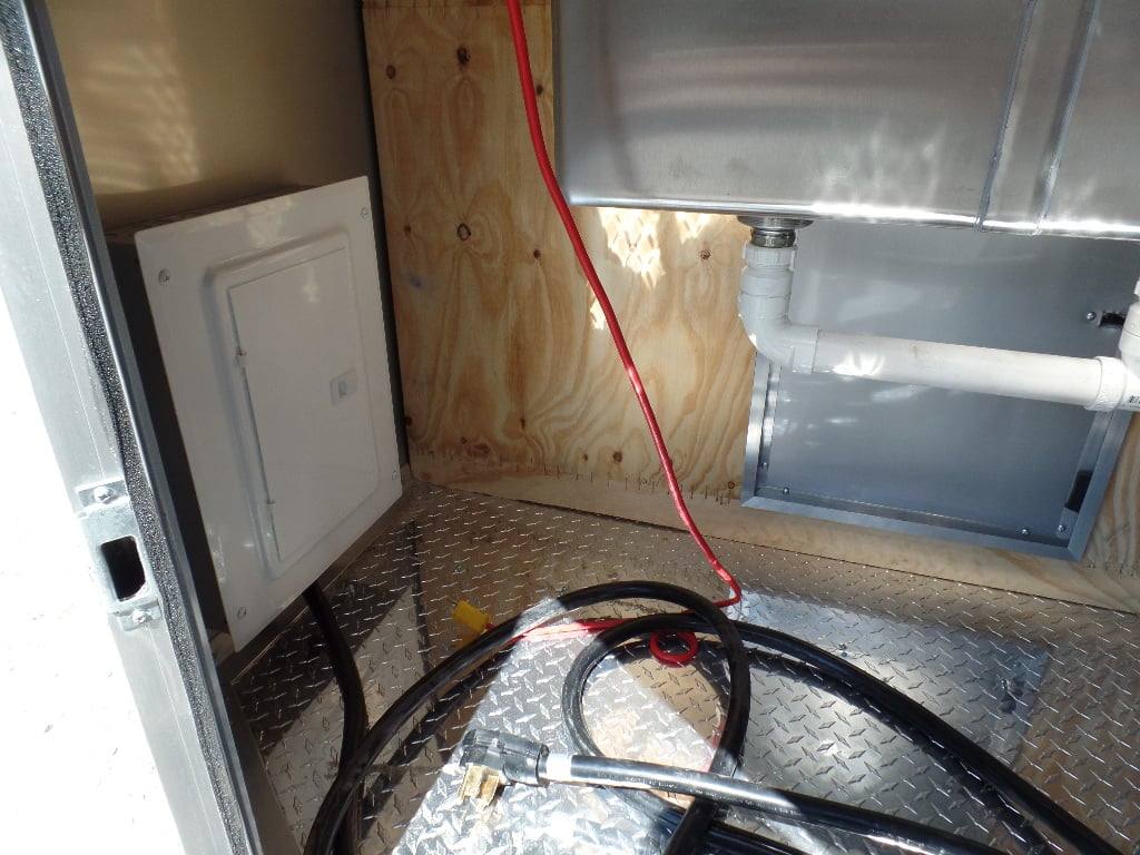 386-8.5-x-20-concession-food-trailer-black-event-catering-19.jpg 8.5' x 20' Concession Food Trailer Black Event Catering