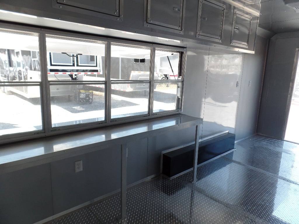 386-8.5-x-20-concession-food-trailer-black-event-catering-23.jpg 8.5' x 20' Concession Food Trailer Black Event Catering