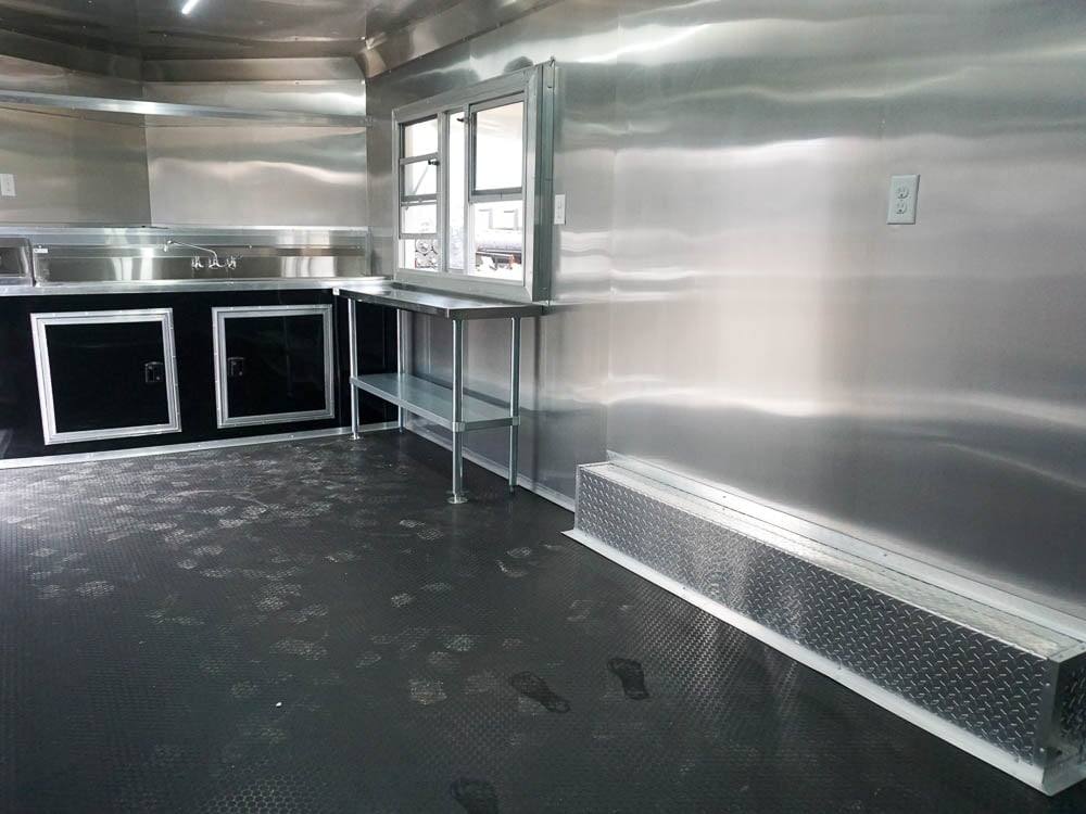 387-8.5-x-20-concession-food-trailer-black-event-catering-elite-22.jpg 8.5' x 20' Concession Food Trailer Black Event Catering Elite