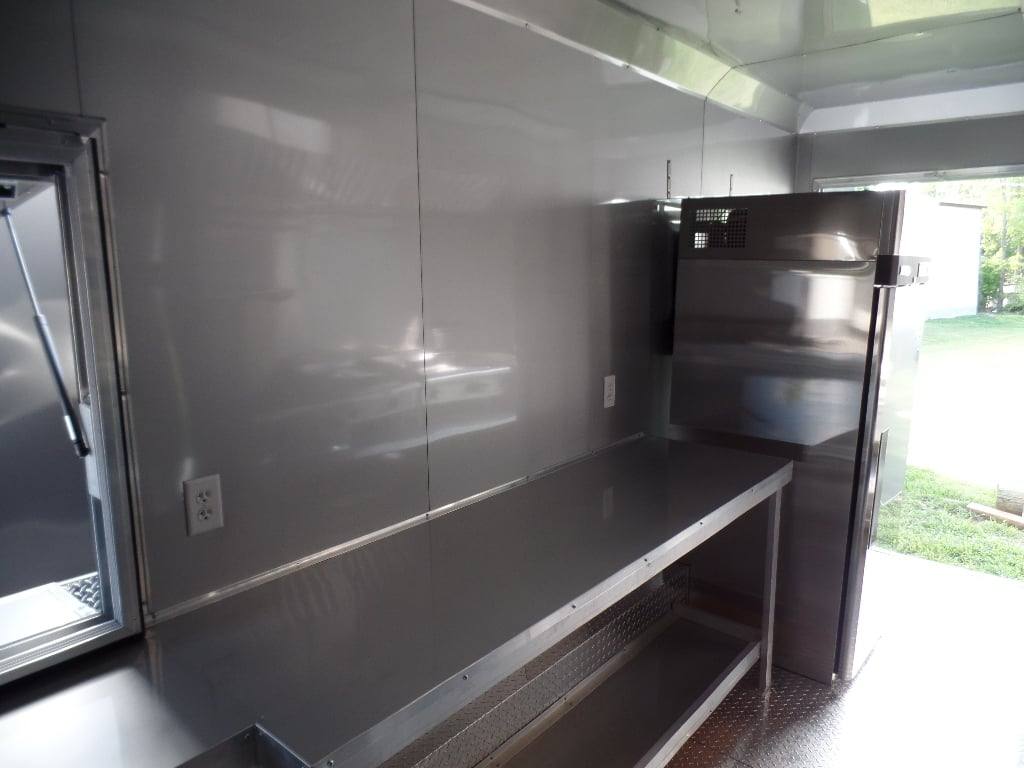 389-8.5-x-20-concession-food-trailer-black-with-appliances-10.jpg 8.5' x 20' Concession Food Trailer Black With Appliances