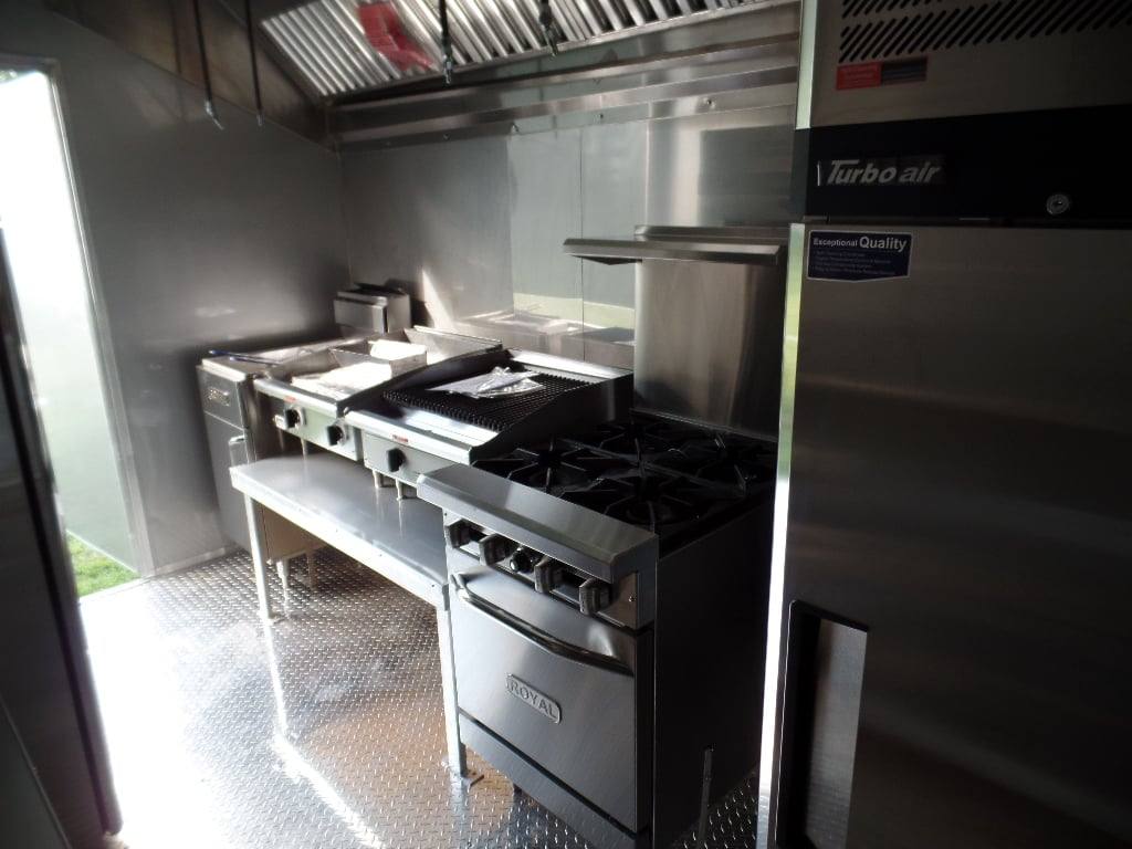 389-8.5-x-20-concession-food-trailer-black-with-appliances-17.jpg 8.5' x 20' Concession Food Trailer Black With Appliances