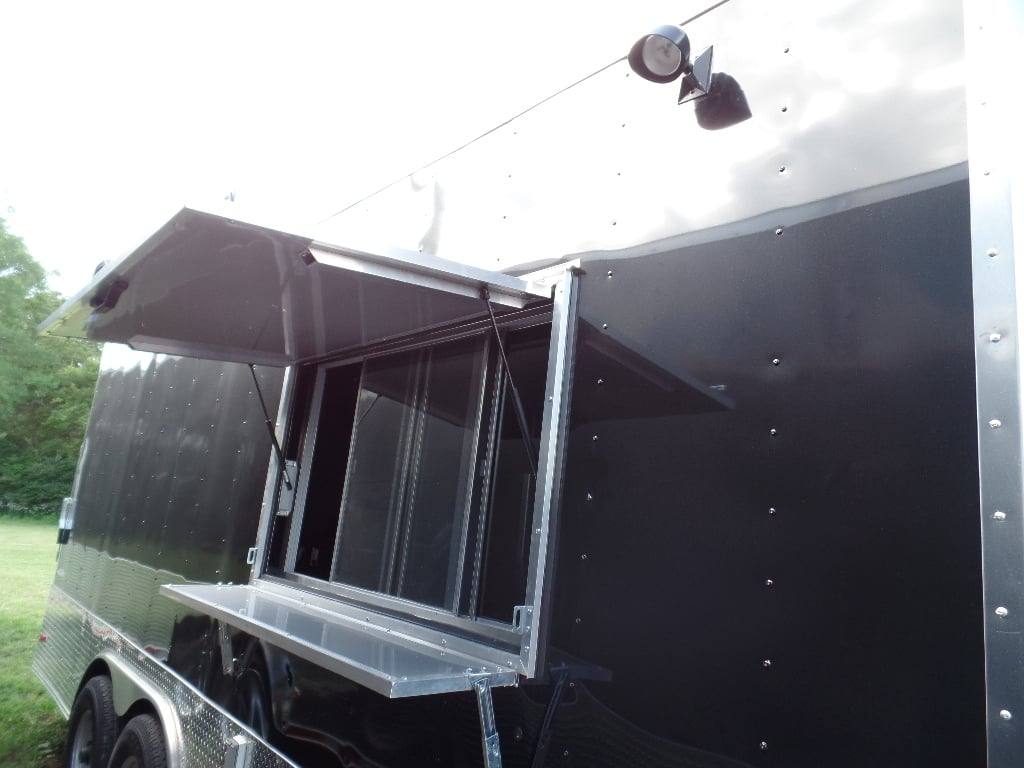 389-8.5-x-20-concession-food-trailer-black-with-appliances-20.jpg 8.5' x 20' Concession Food Trailer Black With Appliances