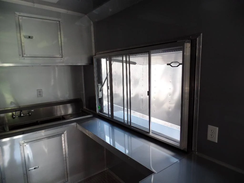 389-8.5-x-20-concession-food-trailer-black-with-appliances-4.webp 8.5' x 20' Concession Food Trailer Black With Appliances