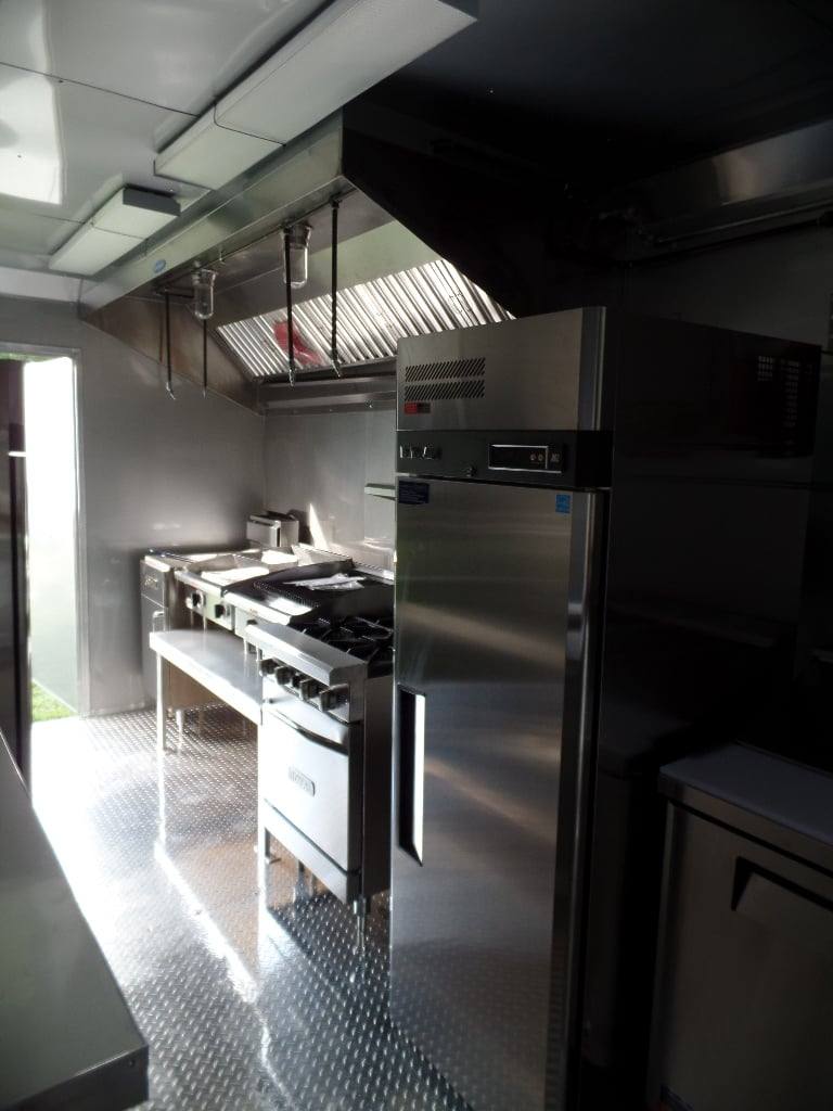 389-8.5-x-20-concession-food-trailer-black-with-appliances-6.jpg 8.5' x 20' Concession Food Trailer Black With Appliances