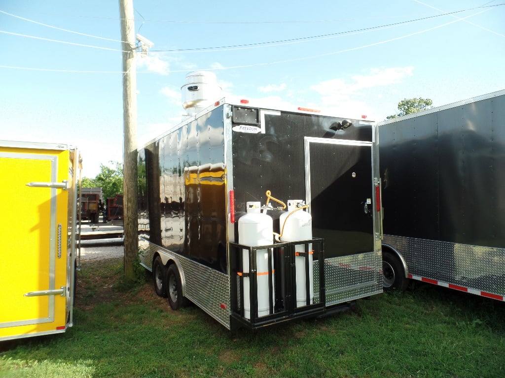 389-8.5-x-20-concession-food-trailer-black-with-appliances-8.jpg 8.5' x 20' Concession Food Trailer Black With Appliances