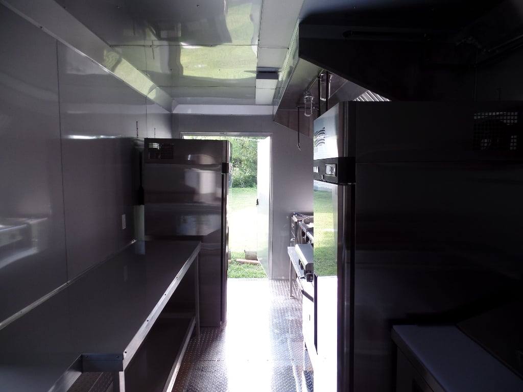 389-8.5-x-20-concession-food-trailer-black-with-appliances-9.jpg 8.5' x 20' Concession Food Trailer Black With Appliances