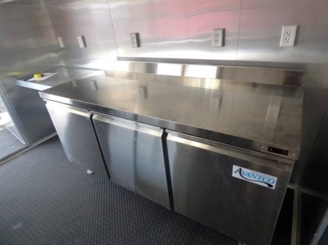 391-8.5-x-20-concession-food-trailer-charcoal-grey-catering-event-12.jpg 8.5' x 20' Concession Food Trailer Charcoal Grey Catering Event