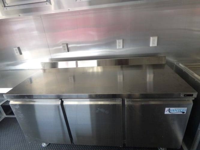 391-8.5-x-20-concession-food-trailer-charcoal-grey-catering-event-15.jpg 8.5' x 20' Concession Food Trailer Charcoal Grey Catering Event
