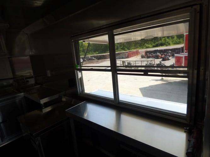 391-8.5-x-20-concession-food-trailer-charcoal-grey-catering-event-18.jpg 8.5' x 20' Concession Food Trailer Charcoal Grey Catering Event