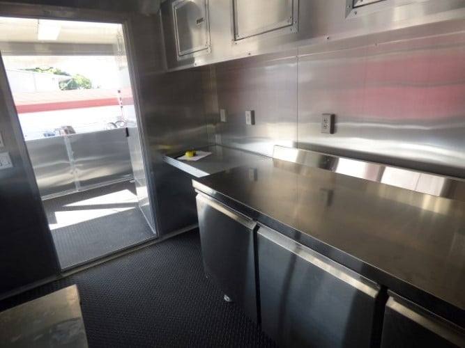 391-8.5-x-20-concession-food-trailer-charcoal-grey-catering-event-19.jpg 8.5' x 20' Concession Food Trailer Charcoal Grey Catering Event