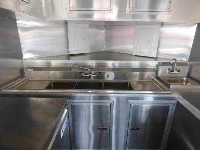 391-8.5-x-20-concession-food-trailer-charcoal-grey-catering-event-21.webp 8.5' x 20' Concession Food Trailer Charcoal Grey Catering Event
