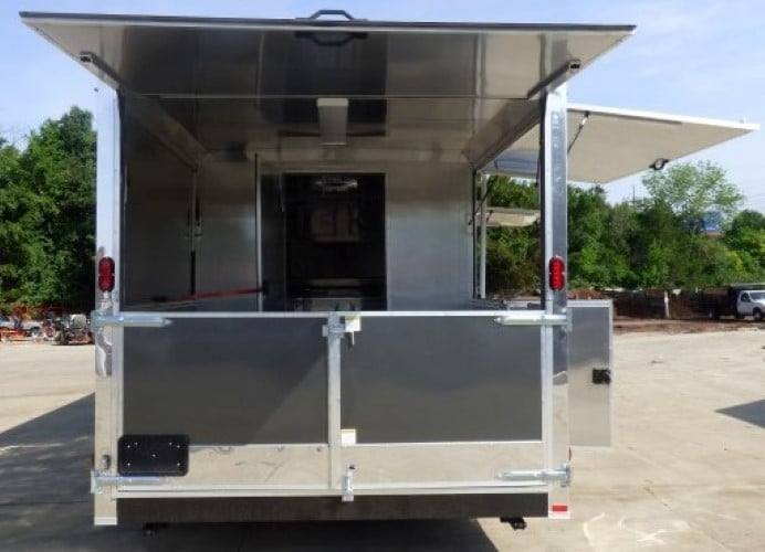 391-8.5-x-20-concession-food-trailer-charcoal-grey-catering-event-3.jpg 8.5' x 20' Concession Food Trailer Charcoal Grey Catering Event