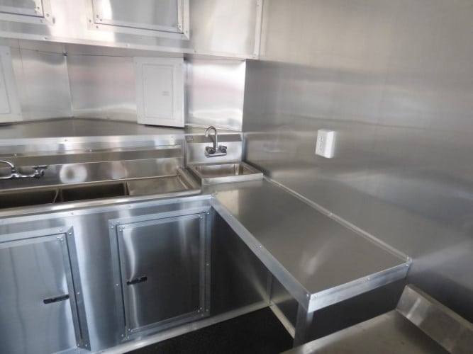 391-8.5-x-20-concession-food-trailer-charcoal-grey-catering-event-9.jpg 8.5' x 20' Concession Food Trailer Charcoal Grey Catering Event