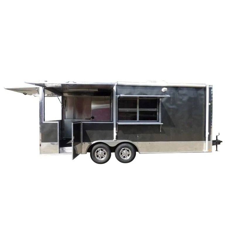 394-8.5-x-20-concession-food-trailer-charcoal-grey-with-appliances-1.webp 8.5' x 20' Concession Food Trailer Charcoal Grey With Appliances