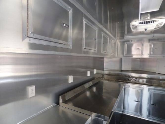 394-8.5-x-20-concession-food-trailer-charcoal-grey-with-appliances-22.jpg 8.5' x 20' Concession Food Trailer Charcoal Grey With Appliances