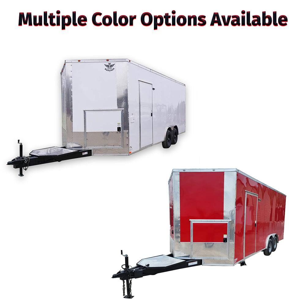 395-8.5-x-20-concession-food-trailer-event-catering-elite-1.jpg 8.5' x 20' Concession Food Trailer Event Catering Elite