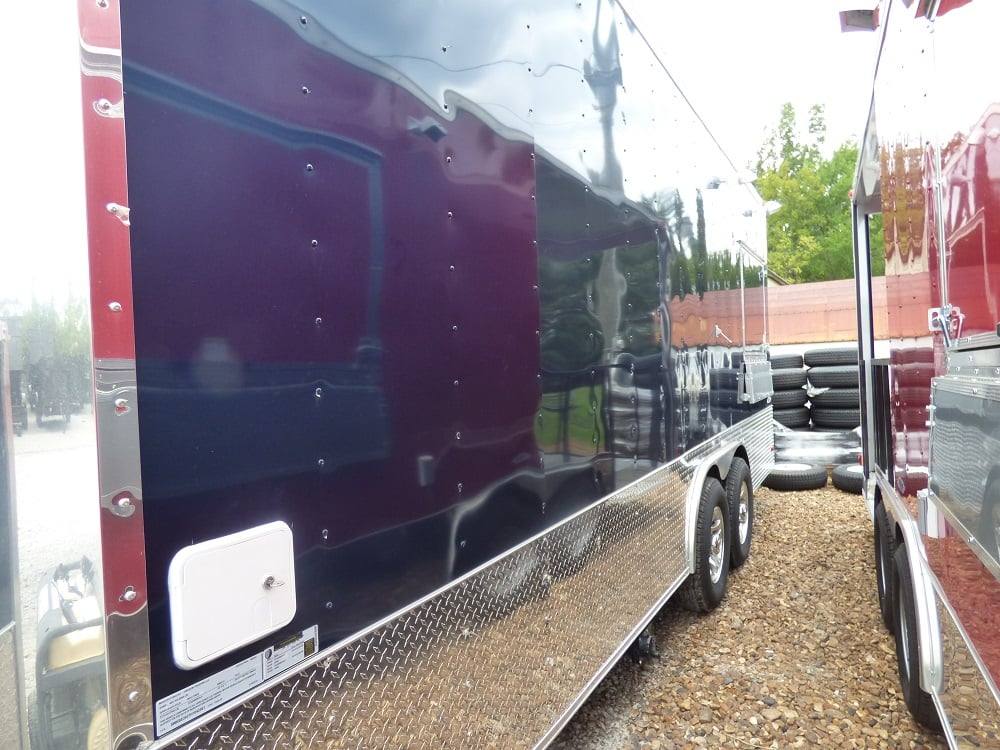 397-8.5-x-20-concession-food-trailer-indigo-blue-event-catering-3.jpg 8.5' x 20' Concession Food Trailer Indigo Blue Event Catering