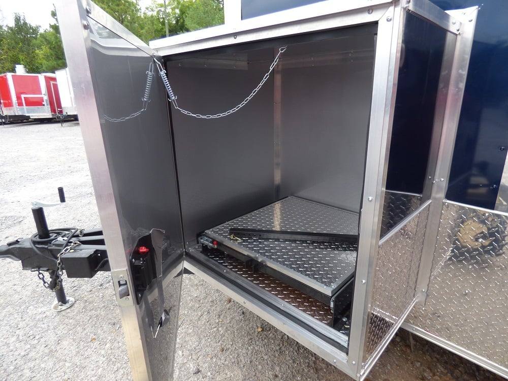 397-8.5-x-20-concession-food-trailer-indigo-blue-event-catering-5.jpg 8.5' x 20' Concession Food Trailer Indigo Blue Event Catering