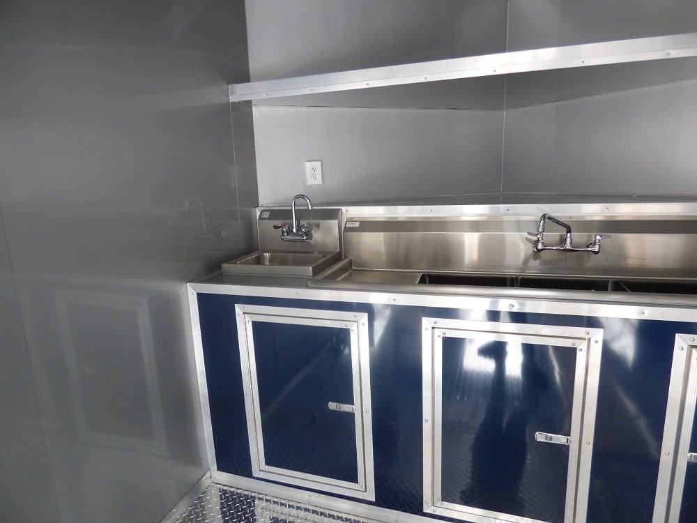 397-8.5-x-20-concession-food-trailer-indigo-blue-event-catering-9.jpg 8.5' x 20' Concession Food Trailer Indigo Blue Event Catering