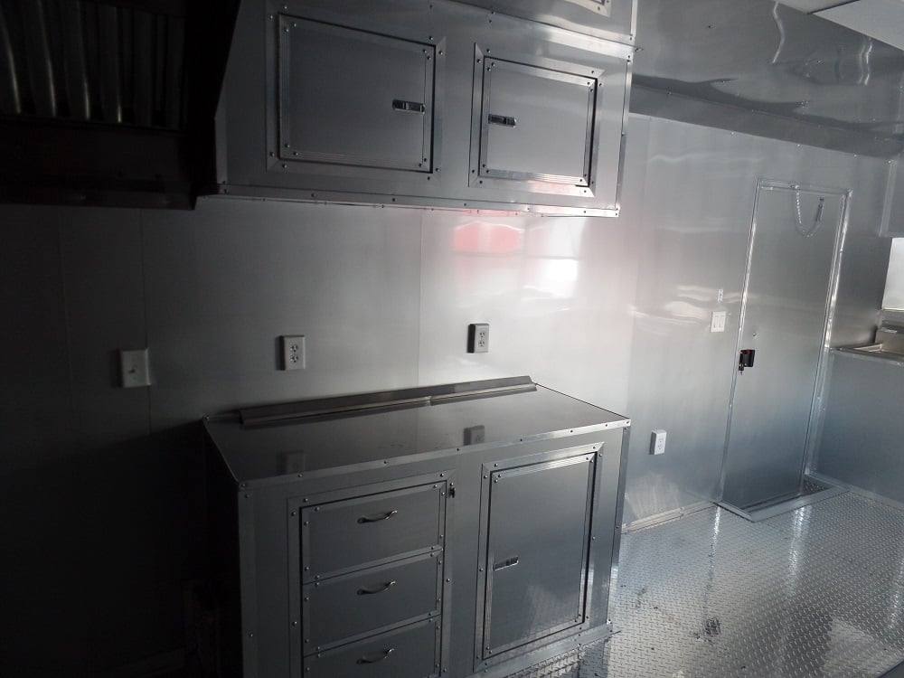 8.5' x 20' Concession Food Trailer Light Pewter Event Catering