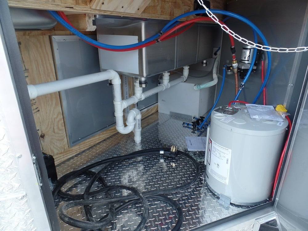 8.5' x 20' Concession Food Trailer Light Pewter Event Catering