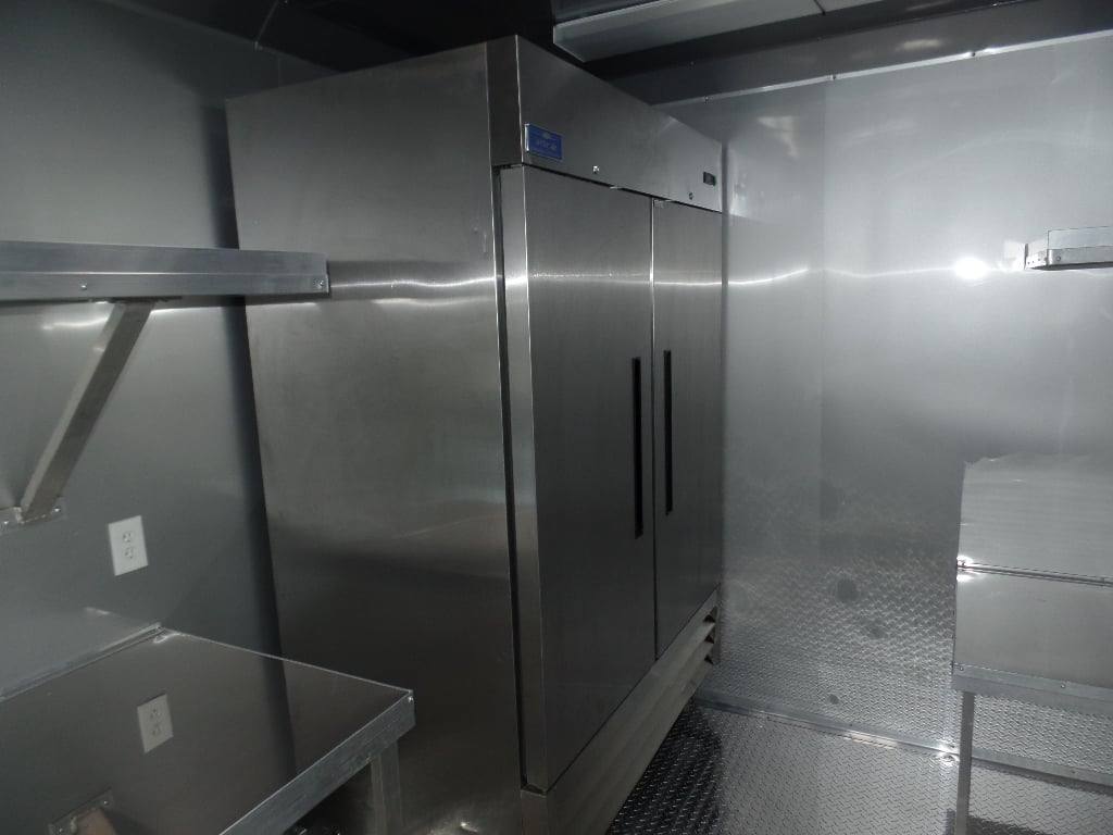 399-8.5-x-20-concession-food-trailer-orange-with-appliances-10.jpg 8.5' x 20' Concession Food Trailer Orange With Appliances