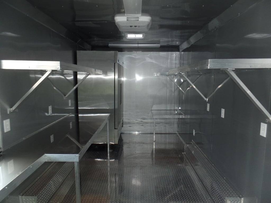 399-8.5-x-20-concession-food-trailer-orange-with-appliances-3.jpg 8.5' x 20' Concession Food Trailer Orange With Appliances